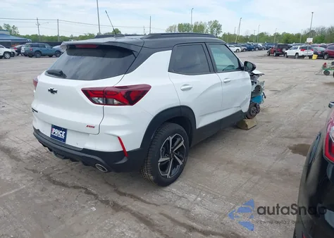 2021 Chevrolet Trailblazer Awd Rs из США, поврежденный, VIN KL79MUSL1MB081642